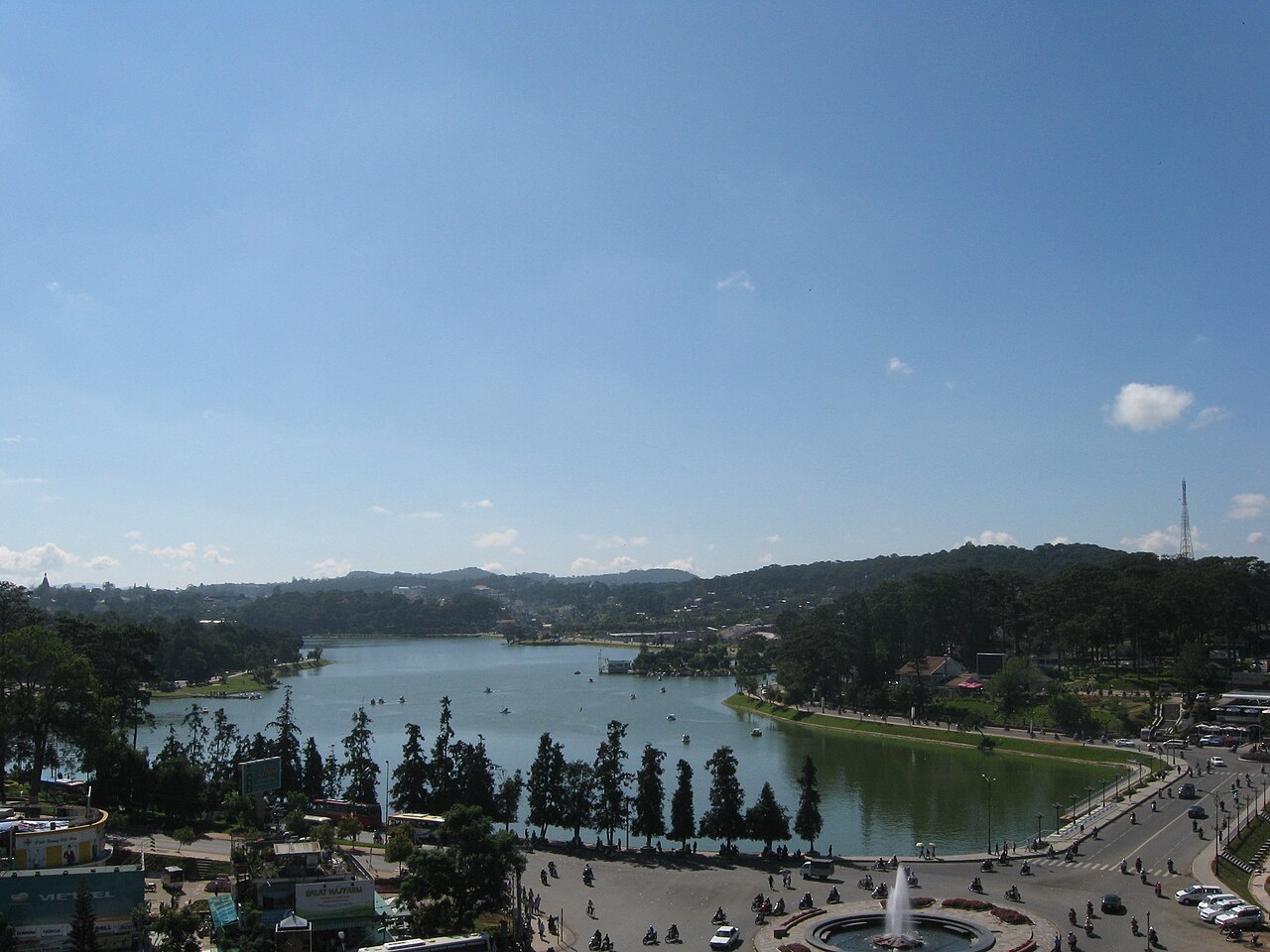 Xuan Huong Lake in Da Lat
